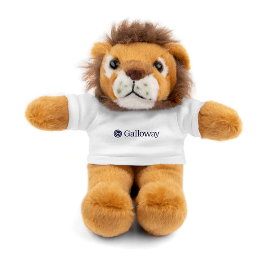 Stuffed Lion with T-Shirt